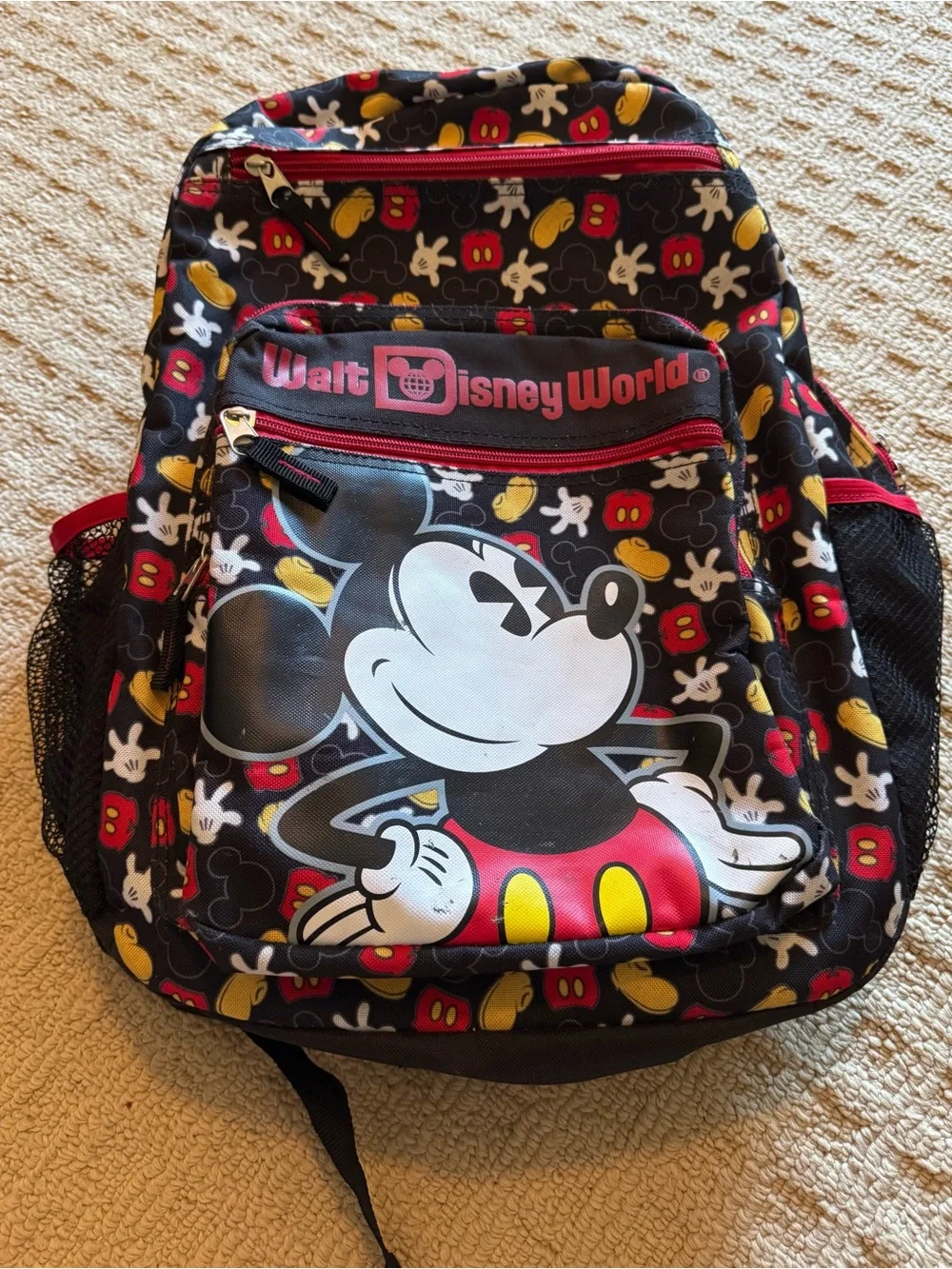 Disney / Walt Disney World Mickey Mouse Backpack